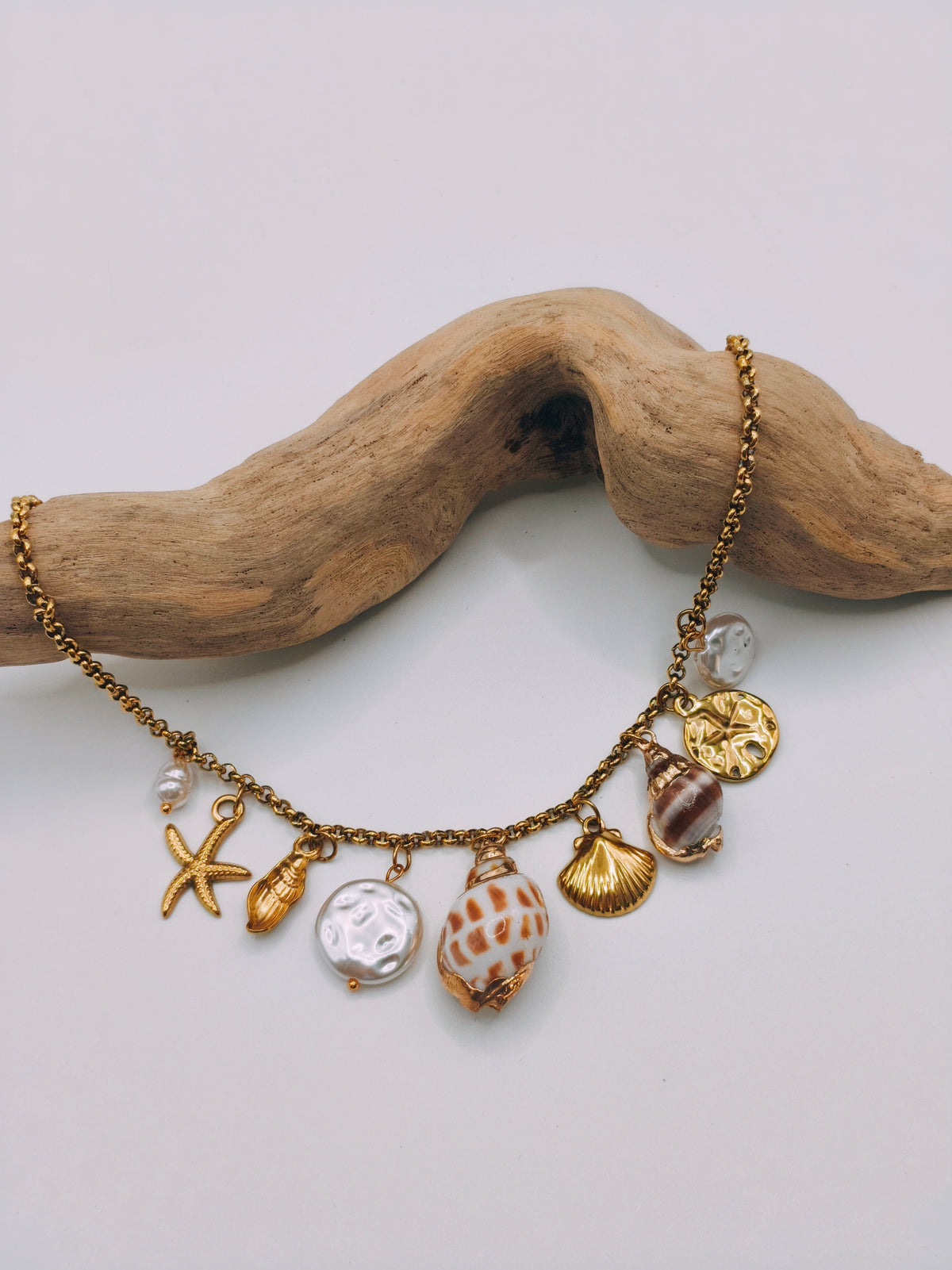 Collier Charme Coquillages