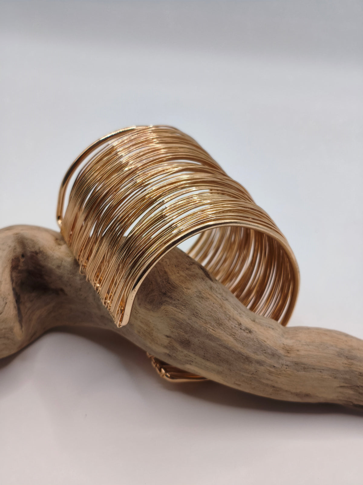 Bracelet Manchette Doré