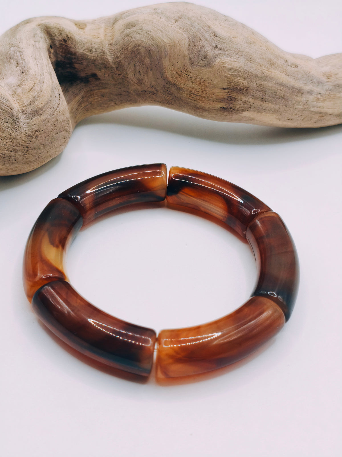 Bracelet Elastique Ambre