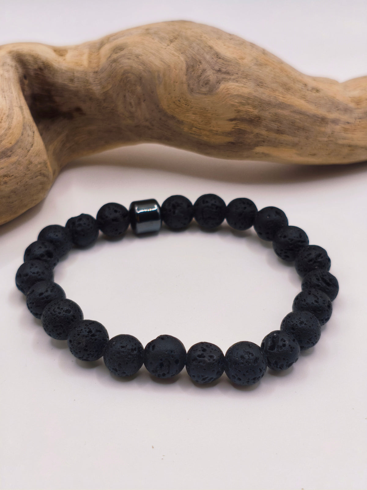 Bracelet Elastique Roche Volcanique