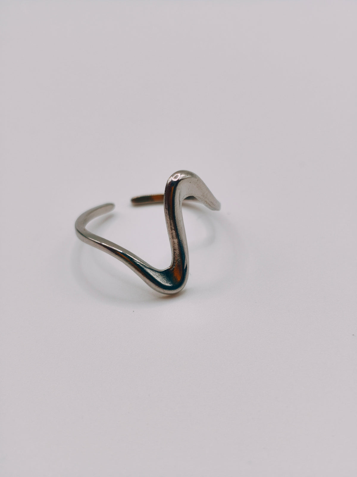 Bague S Argentée