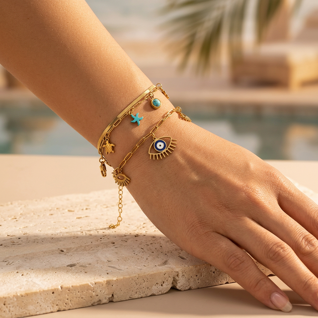 Bracelet Oeil Grec