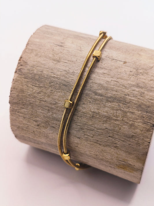 Bracelet Fin Cubes