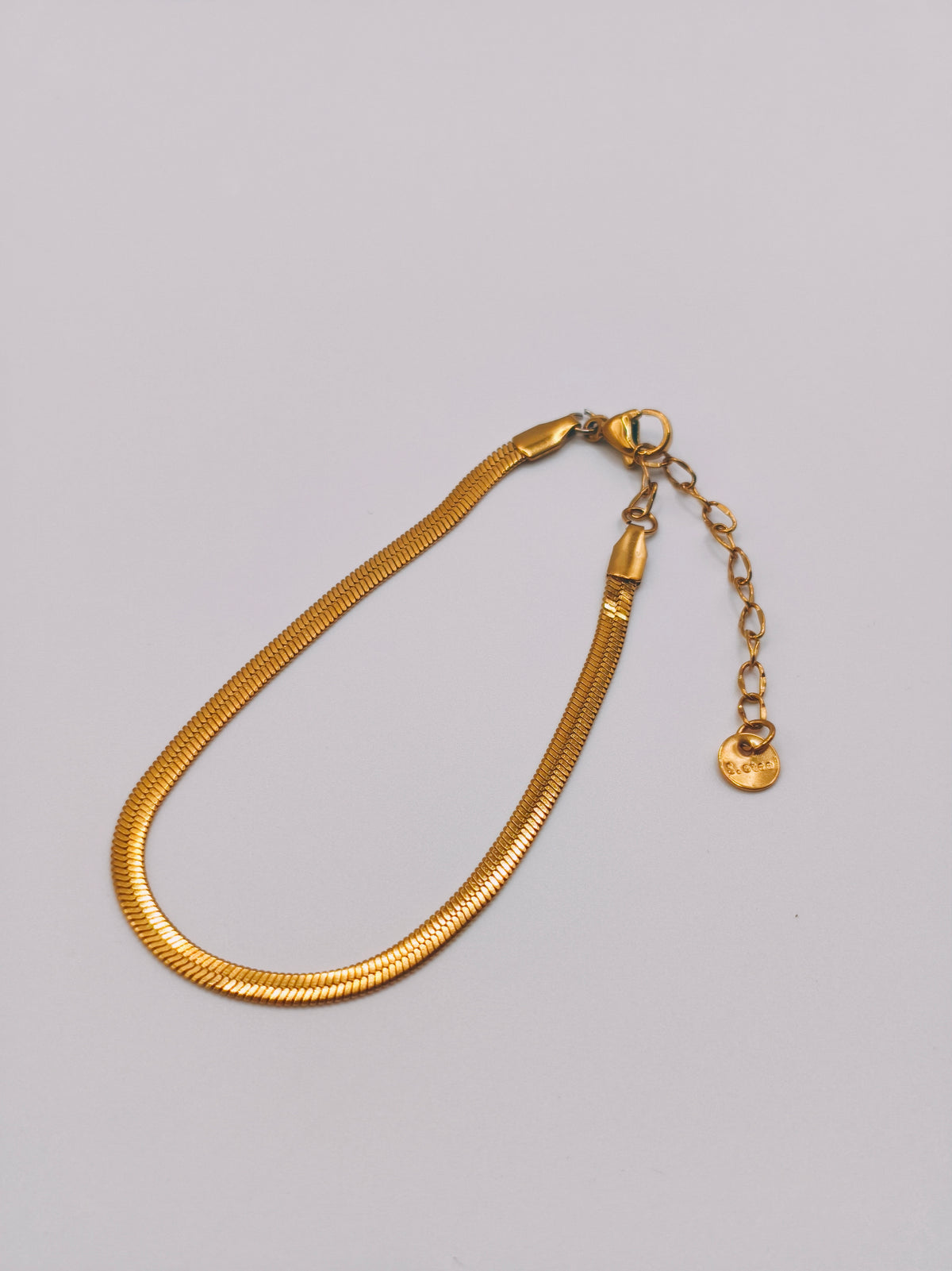 Bracelet Serpent plat