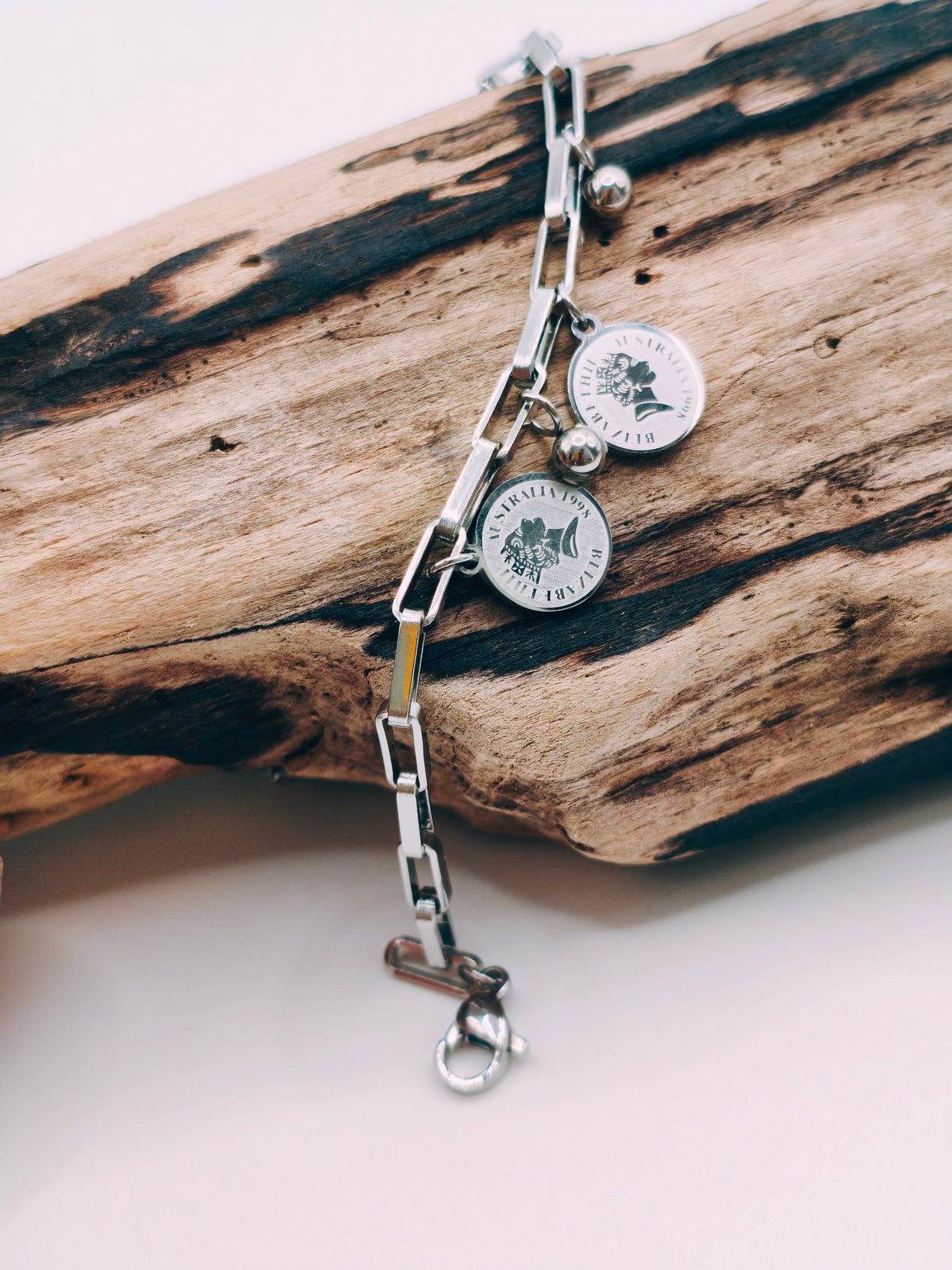 Bracelet Charme Elisabeth Argenté