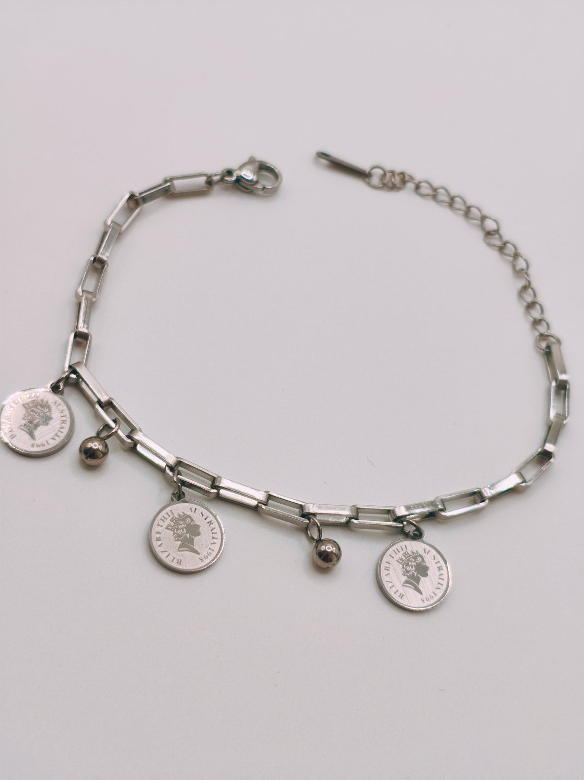 Bracelet Charme Elisabeth Argenté
