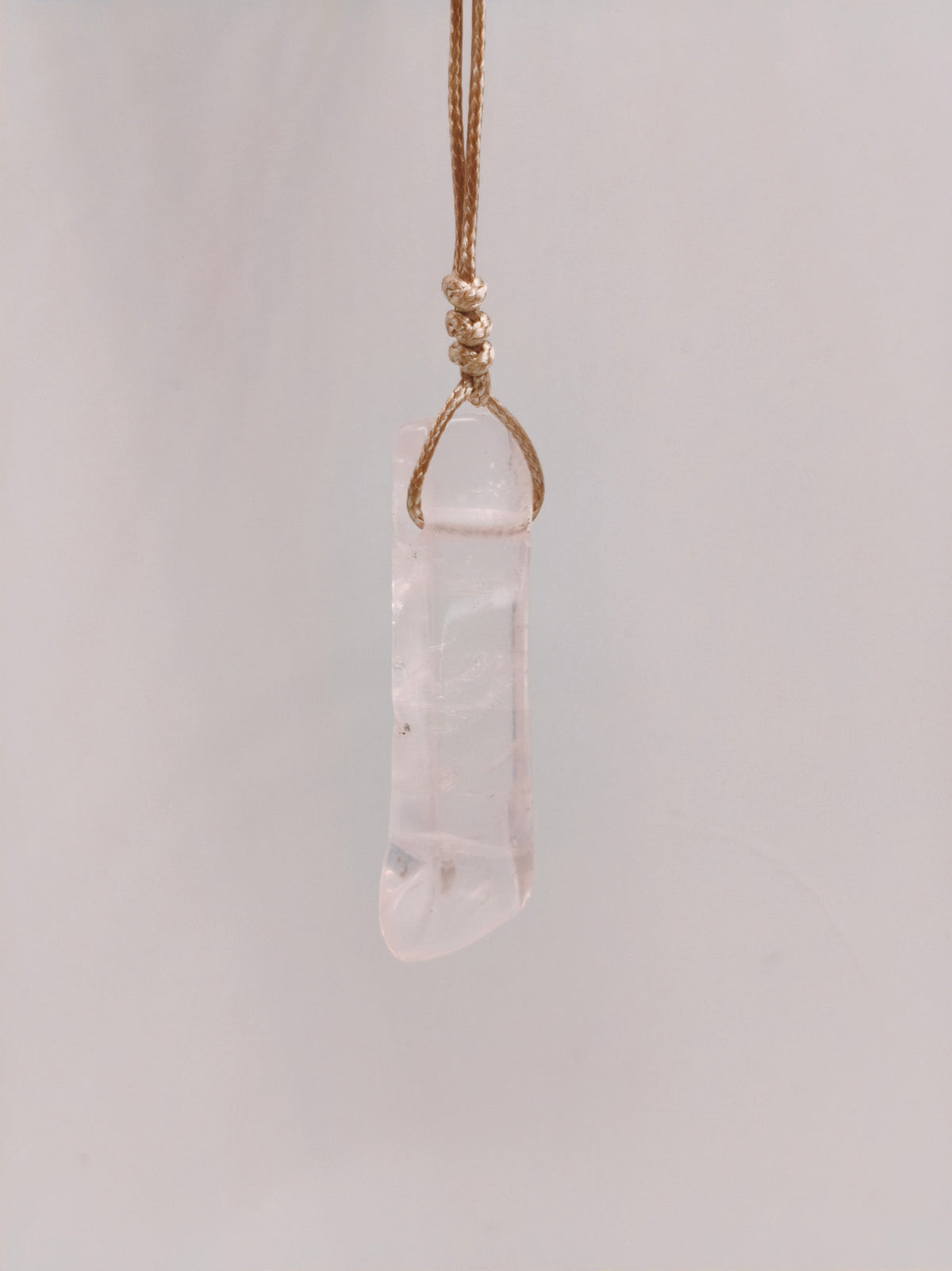 Collier Cristal Rose Homme