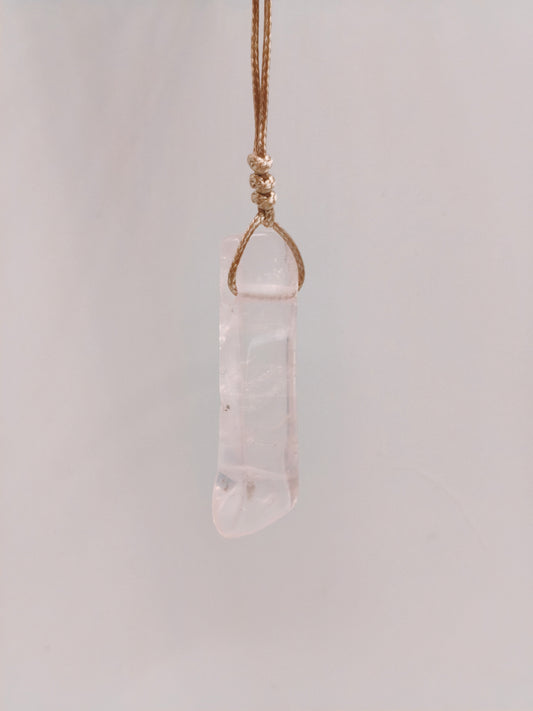 Collier Cristal Rose Homme