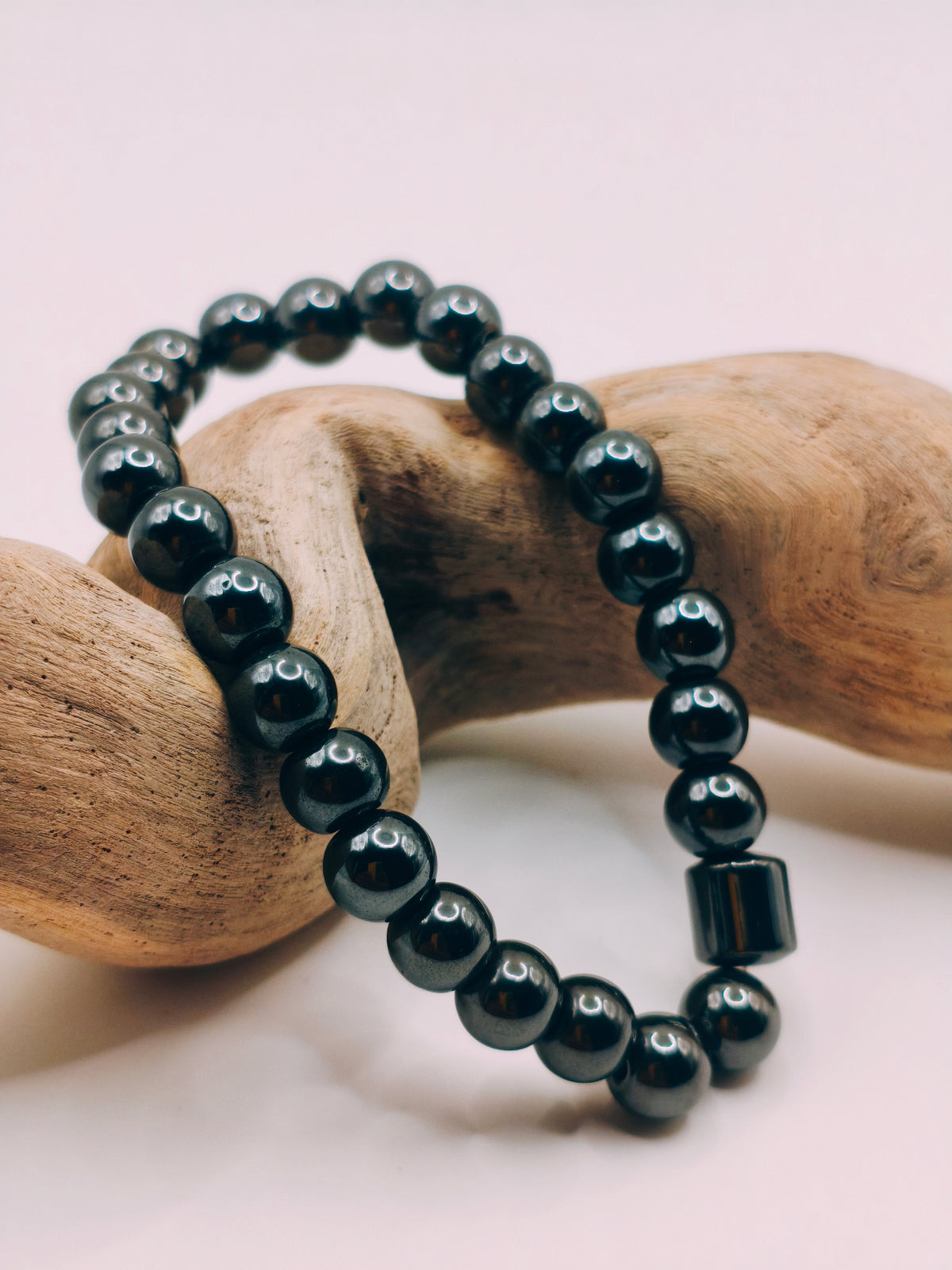 Bracelet Elastique Hematite
