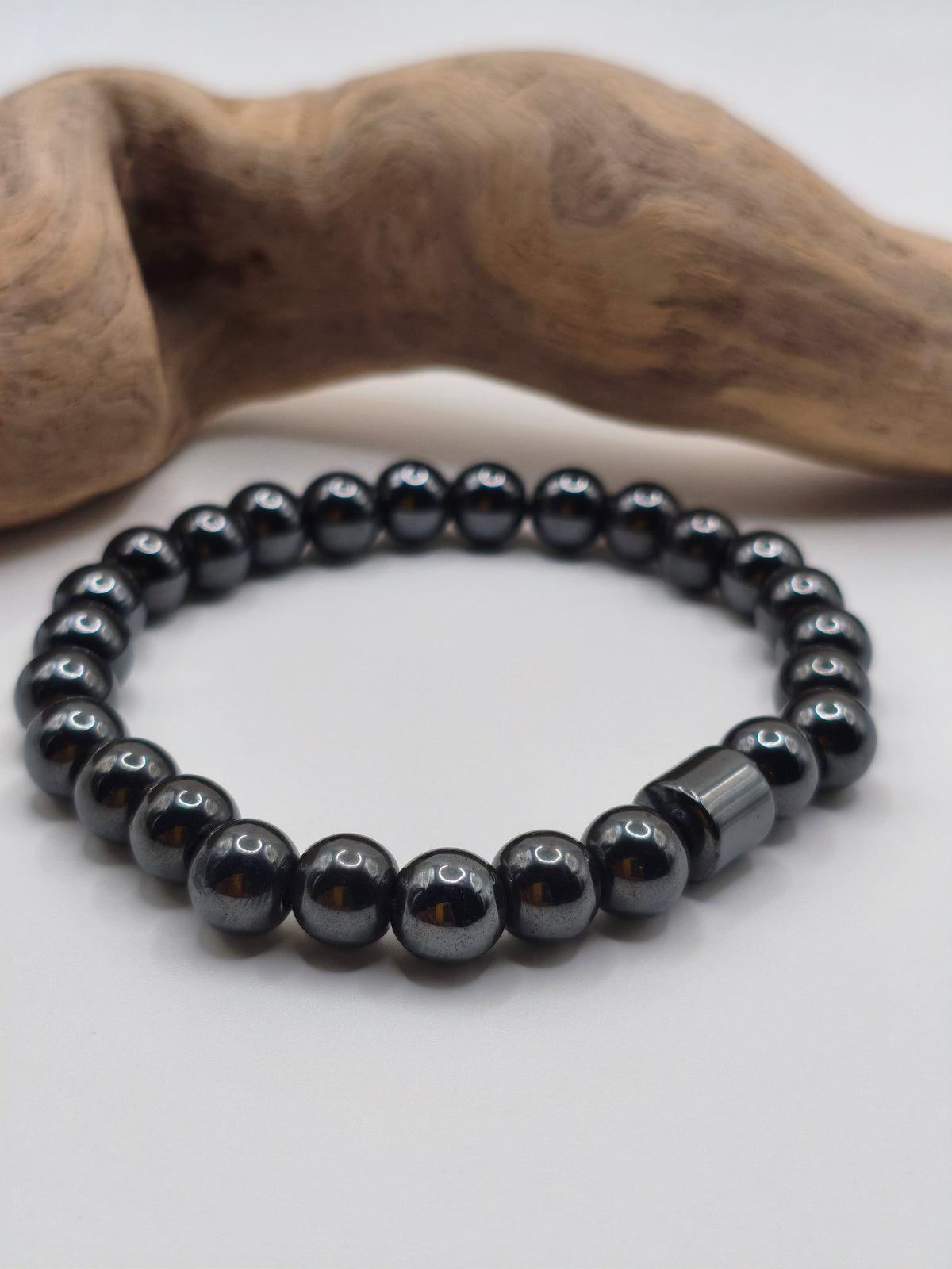 Bracelet Elastique Hematite