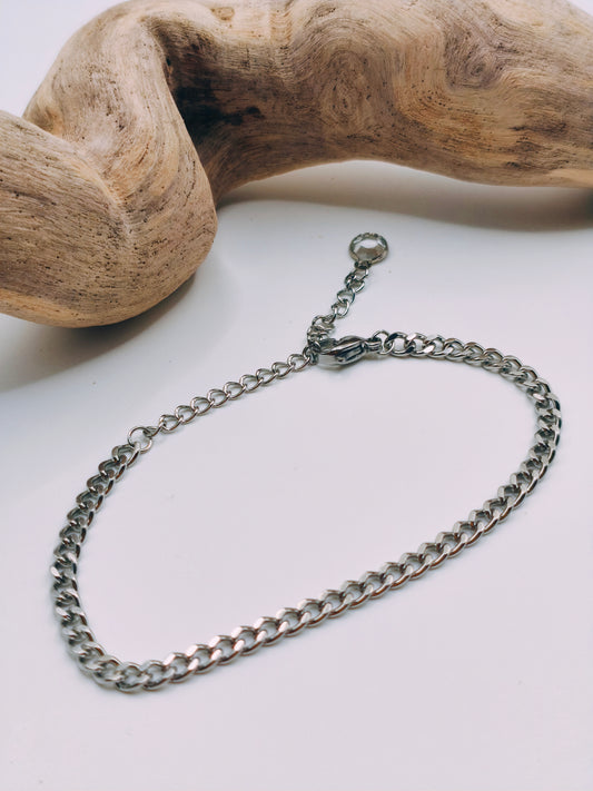 Bracelet Simple Homme Argent