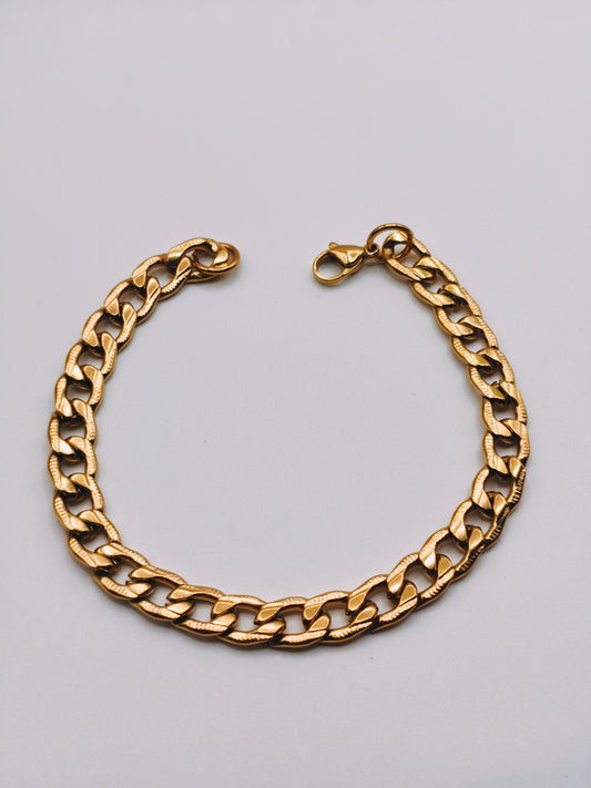 Bracelet Gourmette Grosses Mailles