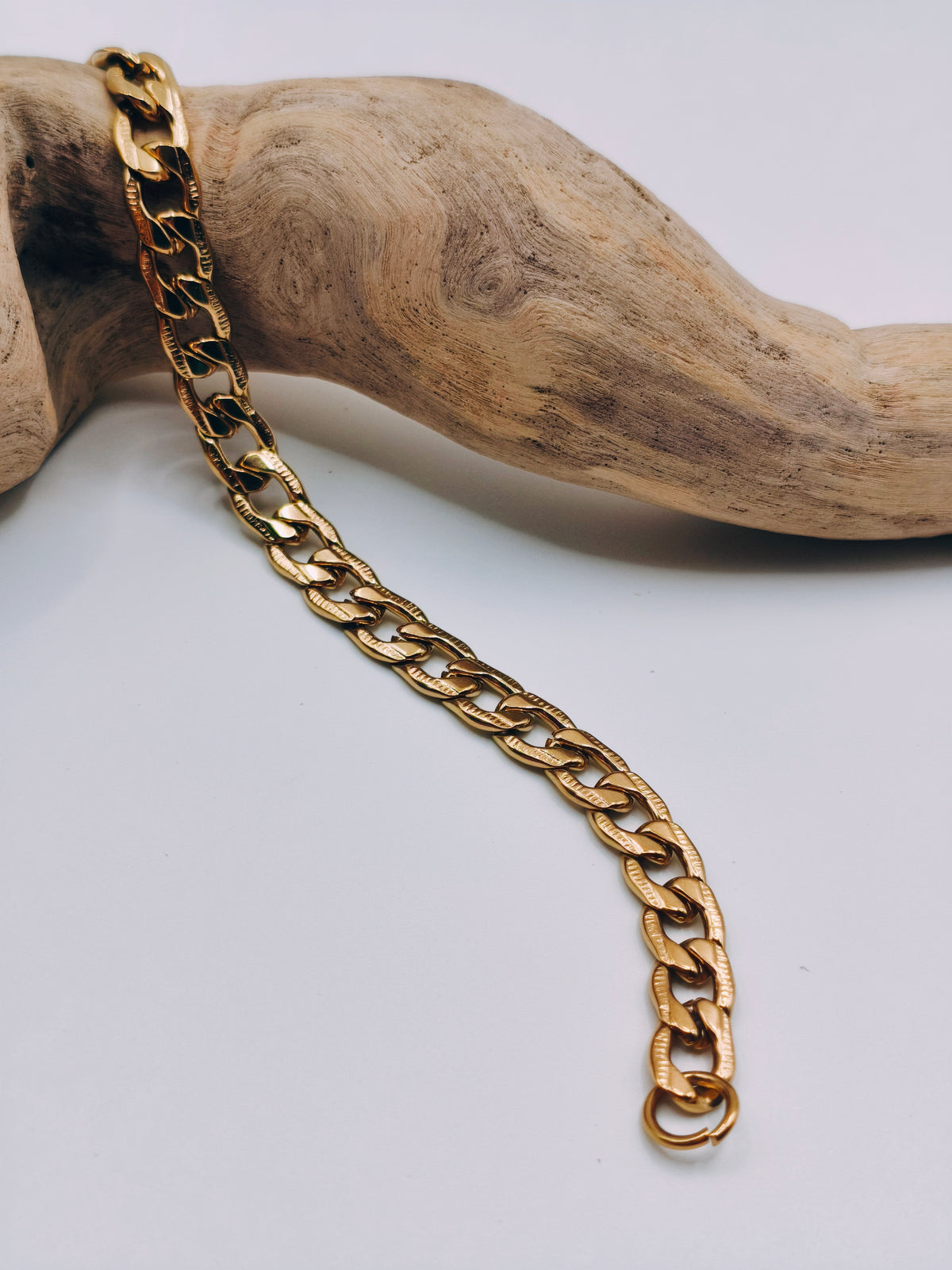 Bracelet Gourmette Grosses Mailles