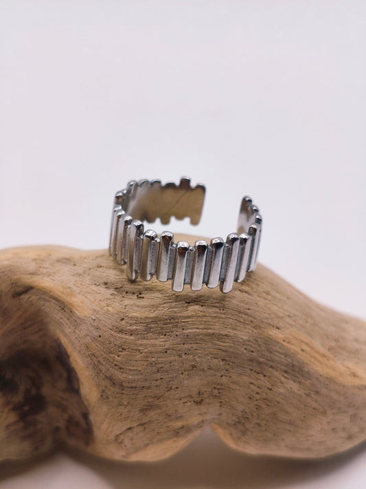 Bague Alpine Argentée