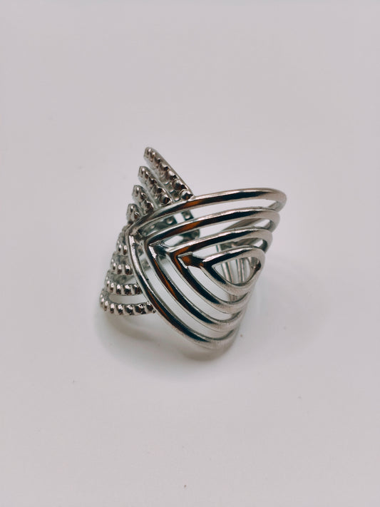 Bague Jacqueline Argentée
