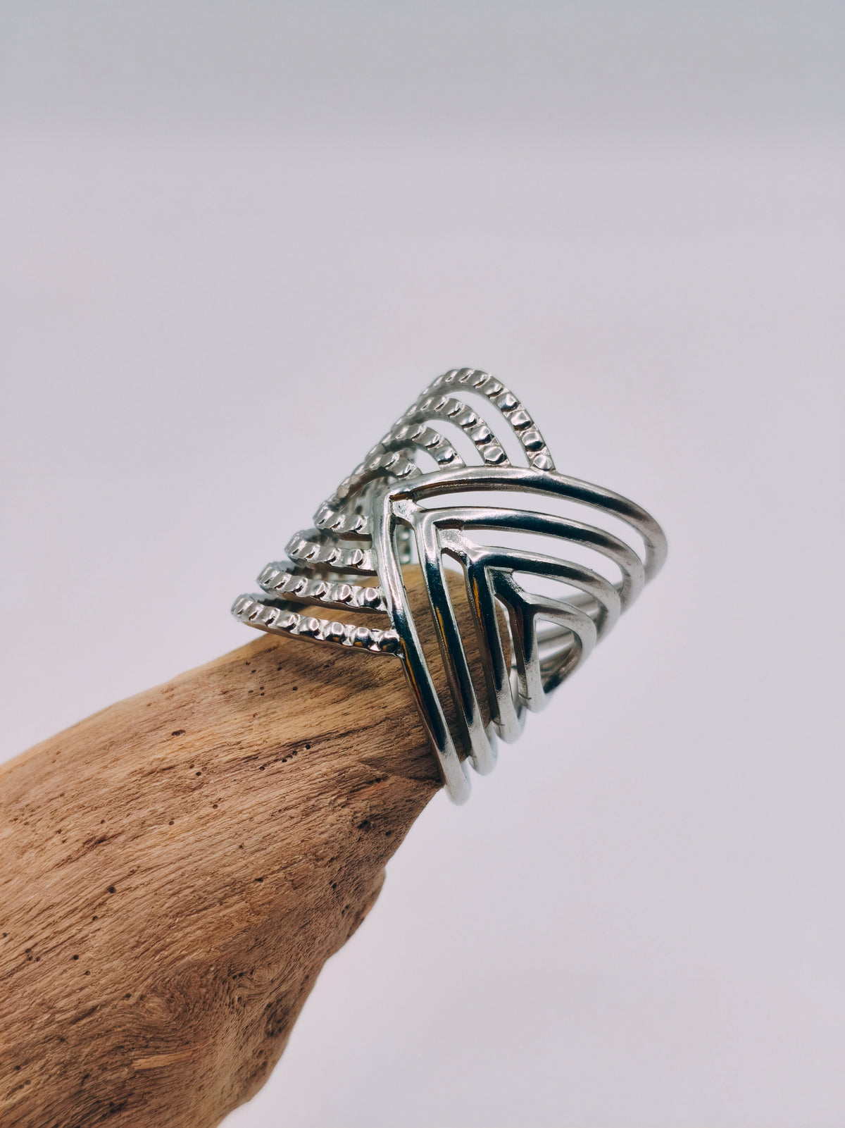 Bague Jacqueline Argentée