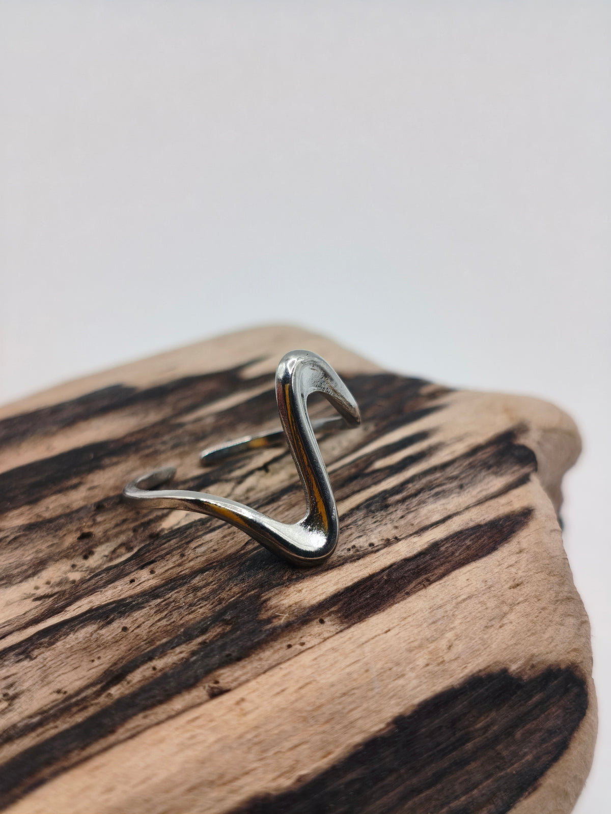 Bague S Argentée