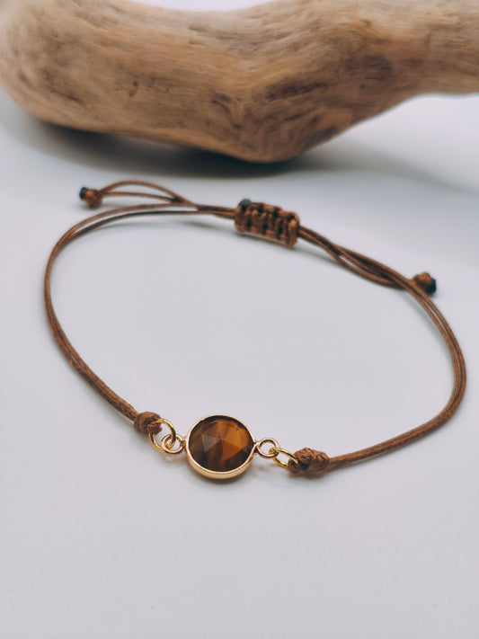 Bracelet Artisanal Oeil du Tigre