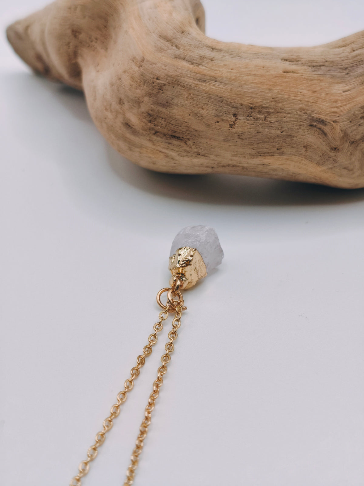 Collier Cristal Blanc
