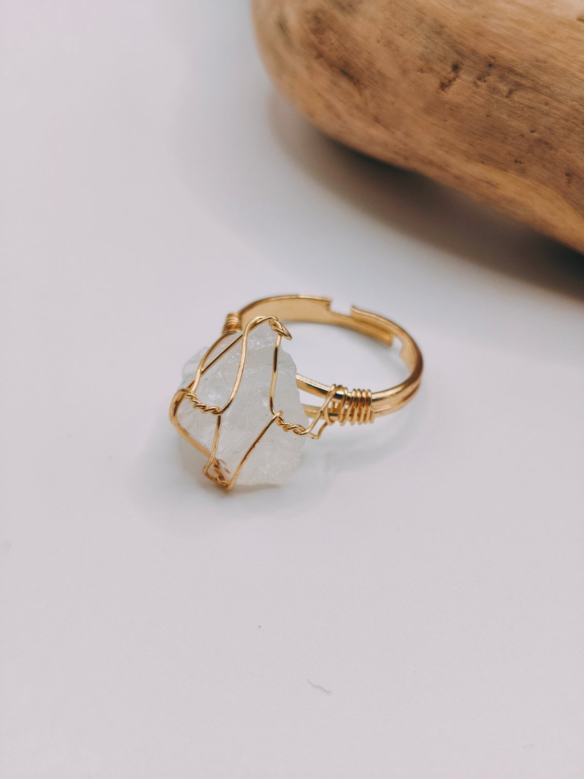 Bague Cristal Blanc