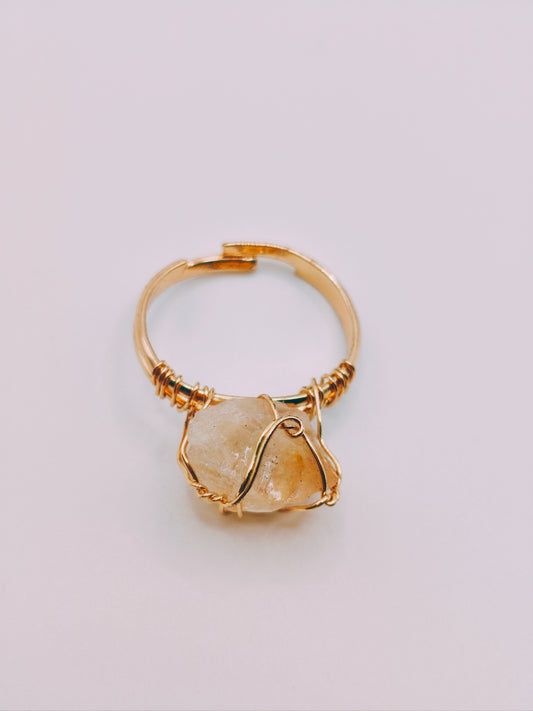 Bague Citrine