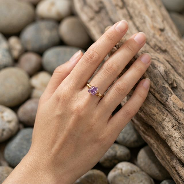 Bague Améthyste