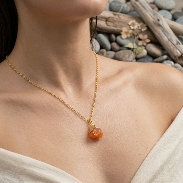 Collier Pierre de Soleil