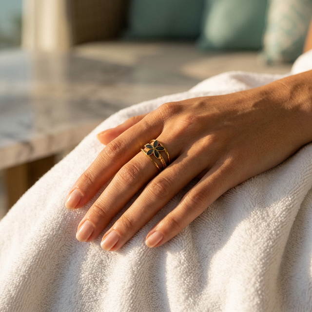 Bague Chloé Noire