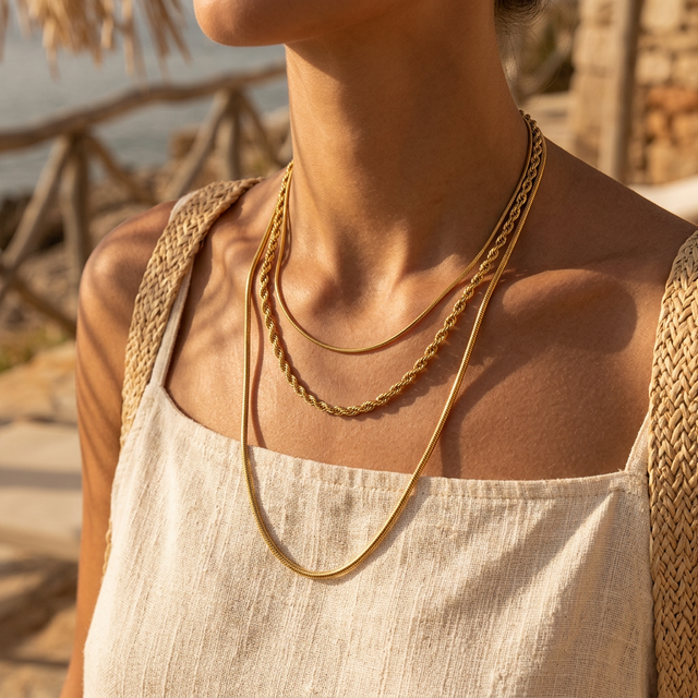 Collier Triple
